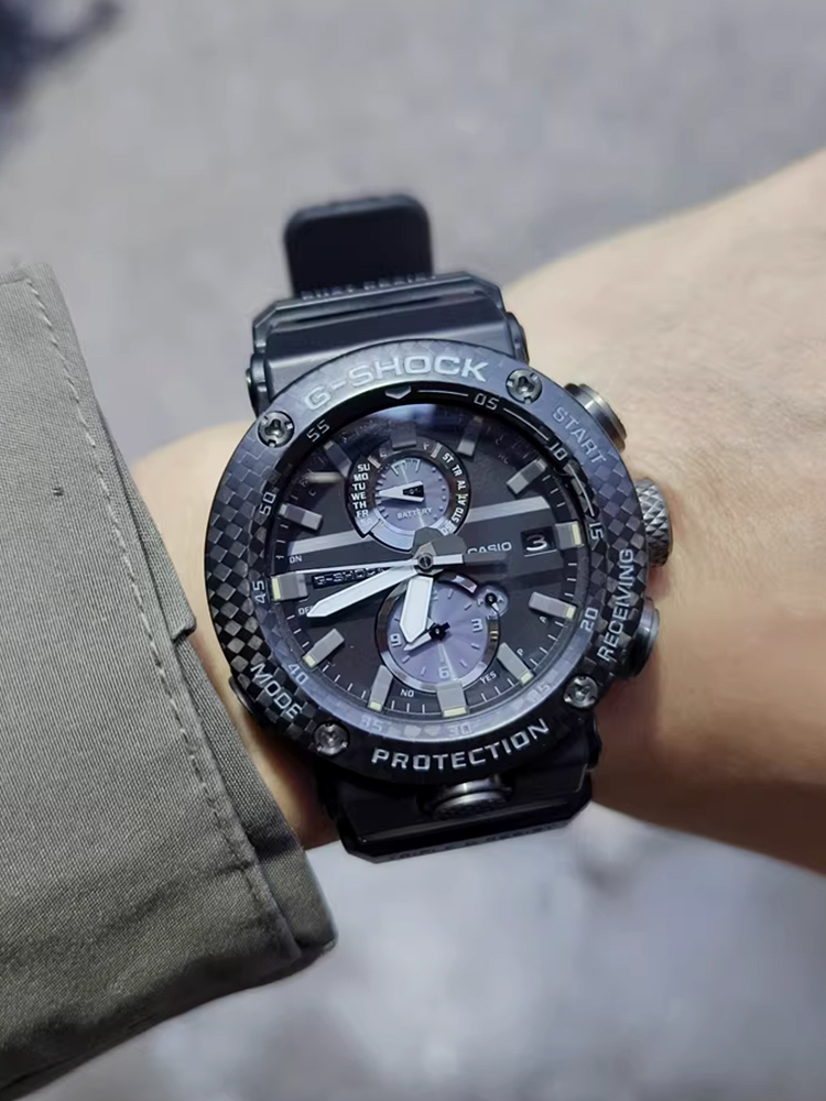 G-SHOCK运动空霸航天黑武士大泥王表
