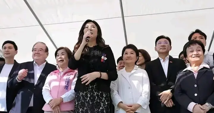 台中举行誓师大会，卢秀燕郑丽文合体，力挺江启臣