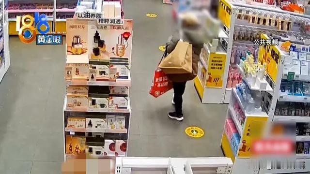 旭日祥瑞：绍兴女子戴口罩帽子进超市，20