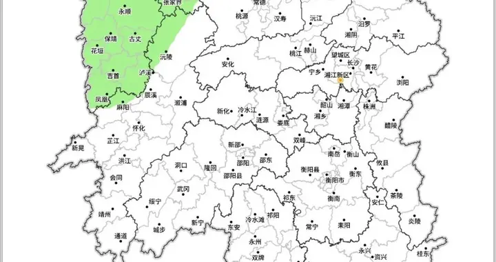 注意！冷空气月底发力，湘西北大雨伴7-9级阵风，湘南暖如初夏