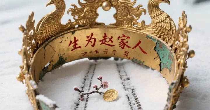 金兵破汴京那夜，宋徽宗亲手把女儿的凤冠拆成金片塞进她嘴里——