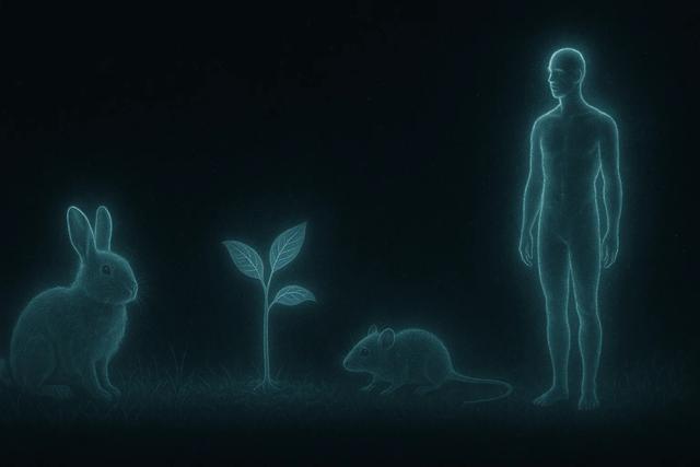 科学研究发现：生物会发出微弱的光