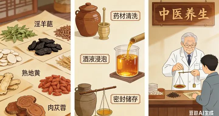 阳痿、腰膝酸软？这款“回春酒”配方公开，滋阴补阳，固本培元！