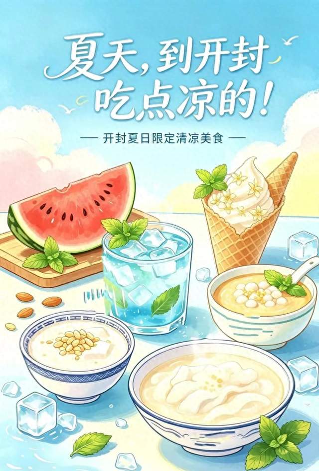 夏天，来开封吃点凉的！
