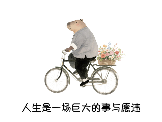 人生是一场巨大的事与愿违