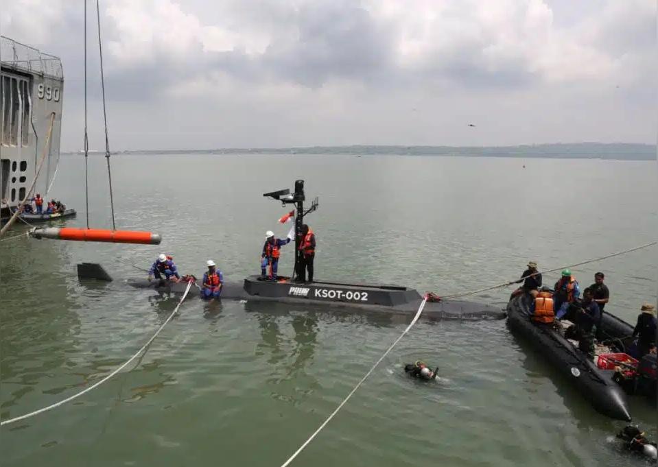 动态分析丨印尼测试新型AI无人潜航器