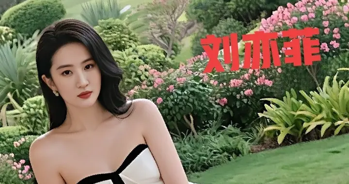 刘亦菲礼服裙造型惊艳绝伦气质优雅美的不可方物