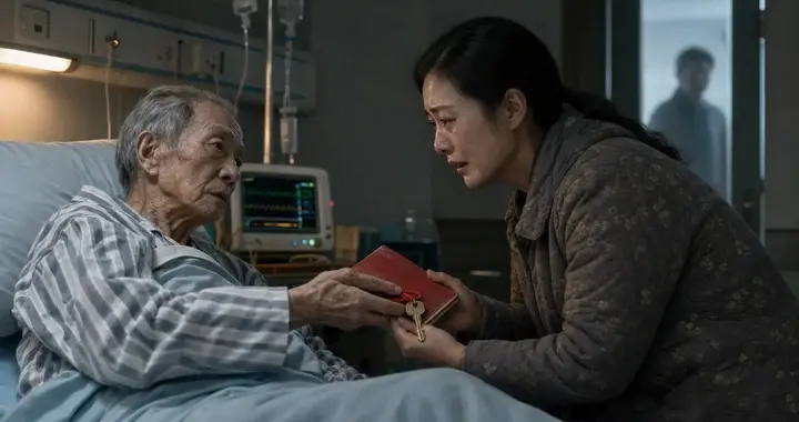 公公临终避开亲儿把存折塞给我，压着嗓子交代：一定把这个家守住
