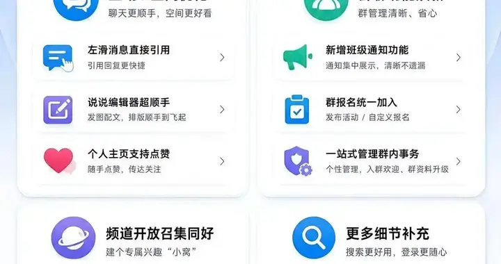 鸿蒙版QQ更新！聊天、空间、群管理全升级，宅家出游场景两手抓