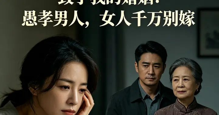 老公的“孝顺”，毁了我的婚姻：愚孝男人，女人千万别嫁