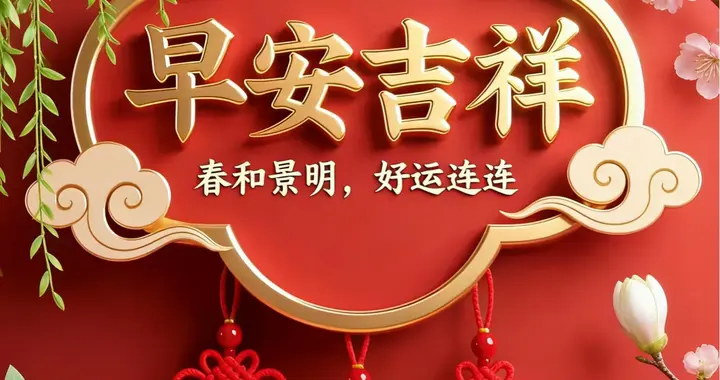 3月24日早安祝福图片精选，用美好祝福开启新的一天！