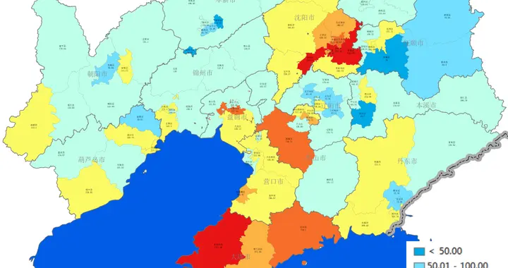 2025年辽宁省各地市、区县生产总值和人均生产总值