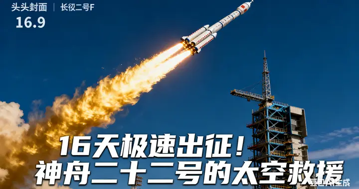 16天极速救援！神舟二十二号升空，中国航天藏不住的硬核底气