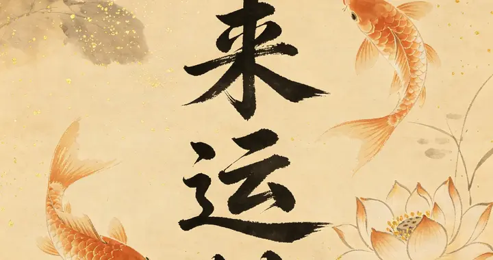 落笔时来运转，往后皆是坦途