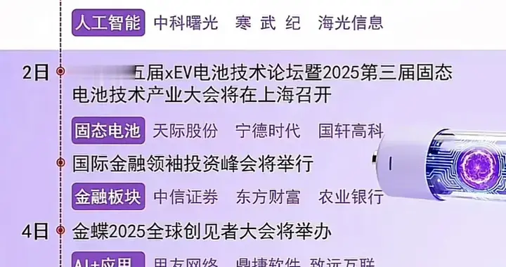 A股十一月热门事件和投资主线方向！