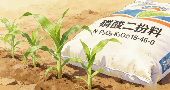 种玉米只用磷酸二铵？是省钱还是减产？关键看这一点！