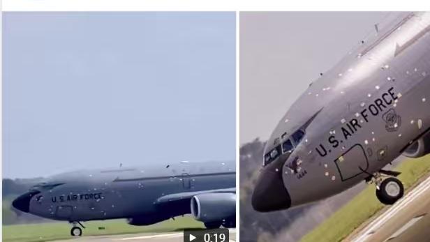 彼得堡的肥天鹅：一架美国空军的KC-13