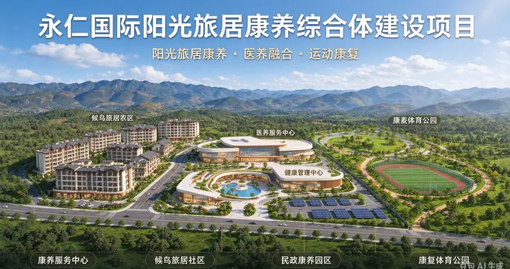 永仁国际阳光旅居康养综合体建设项目设计施工总承包(EPC)中标人