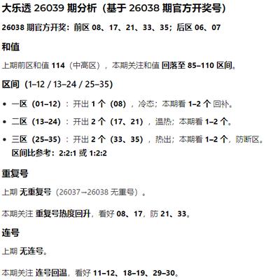 彩市分析：AI辛丹丹来啦！为和丹丹格式区