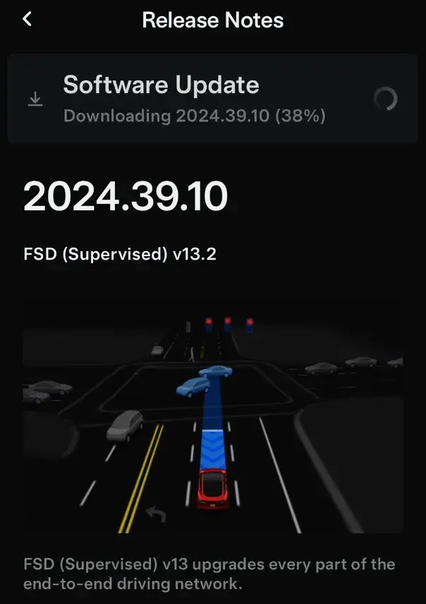 特斯拉FSDV13版本已正式推送