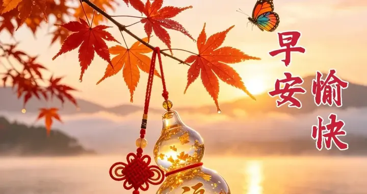 早安吉祥！秋日漫漫，向阳而生，逐光而行