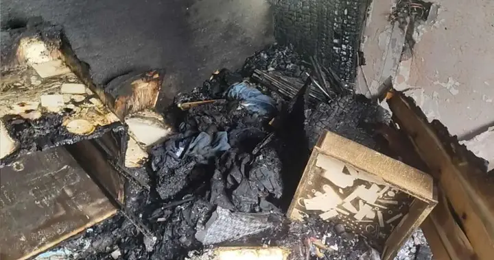 男子在家打游戏突然断电以为跳闸，出去一看父亲卧室正在着火：父亲将蓝牙耳...