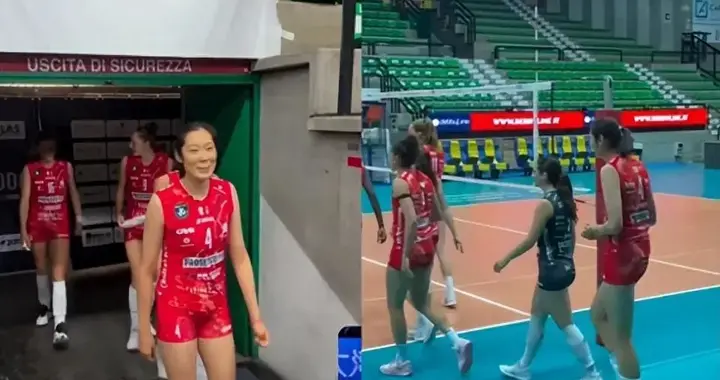 王者归来！朱婷归队科内利亚诺黑豹战袍加持冲击三连冠