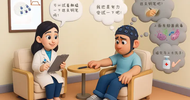 强迫症，是想不通的，身体好了，自然想得开