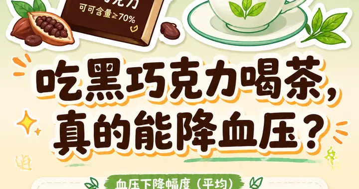 医生说控血压，但不想靠药？试试这两样🍫🍵
