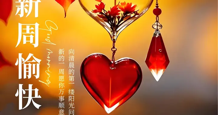 2025年11月3日周一早安早上好最新图片，新周轻启，向阳生长