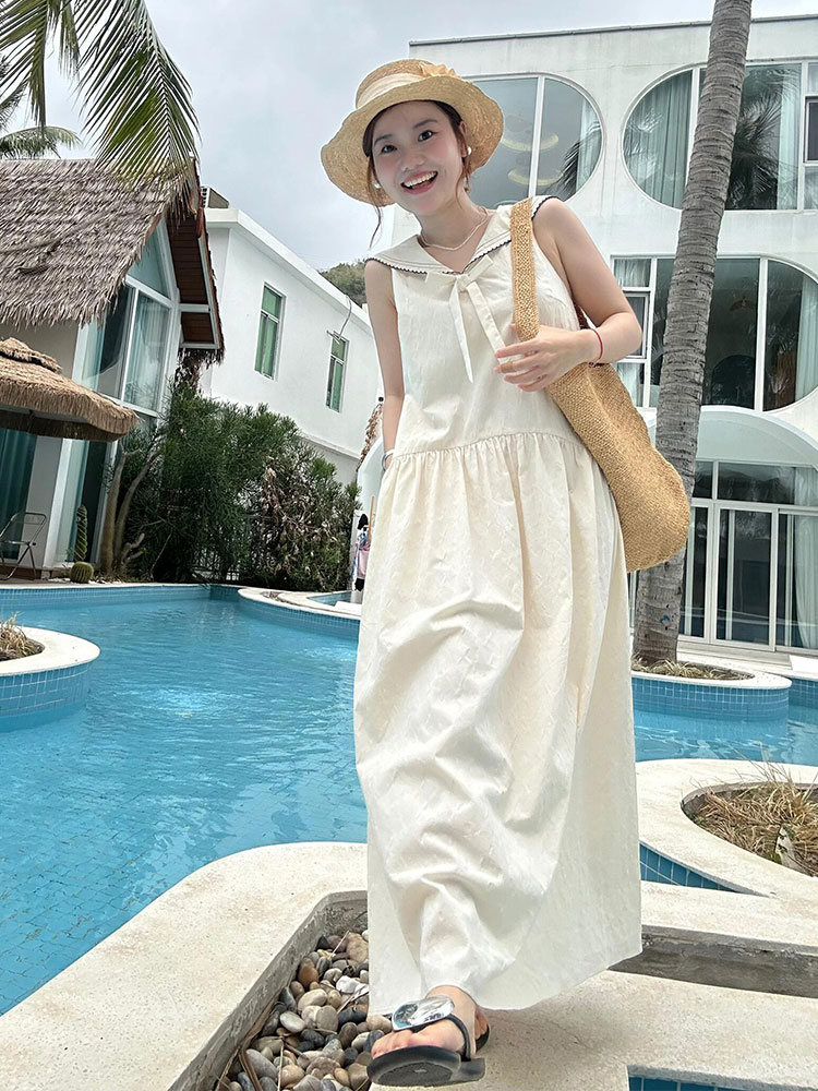 独特漂亮绝美气质高级感连衣裙女2025年夏季新款今年流行爆款裙子