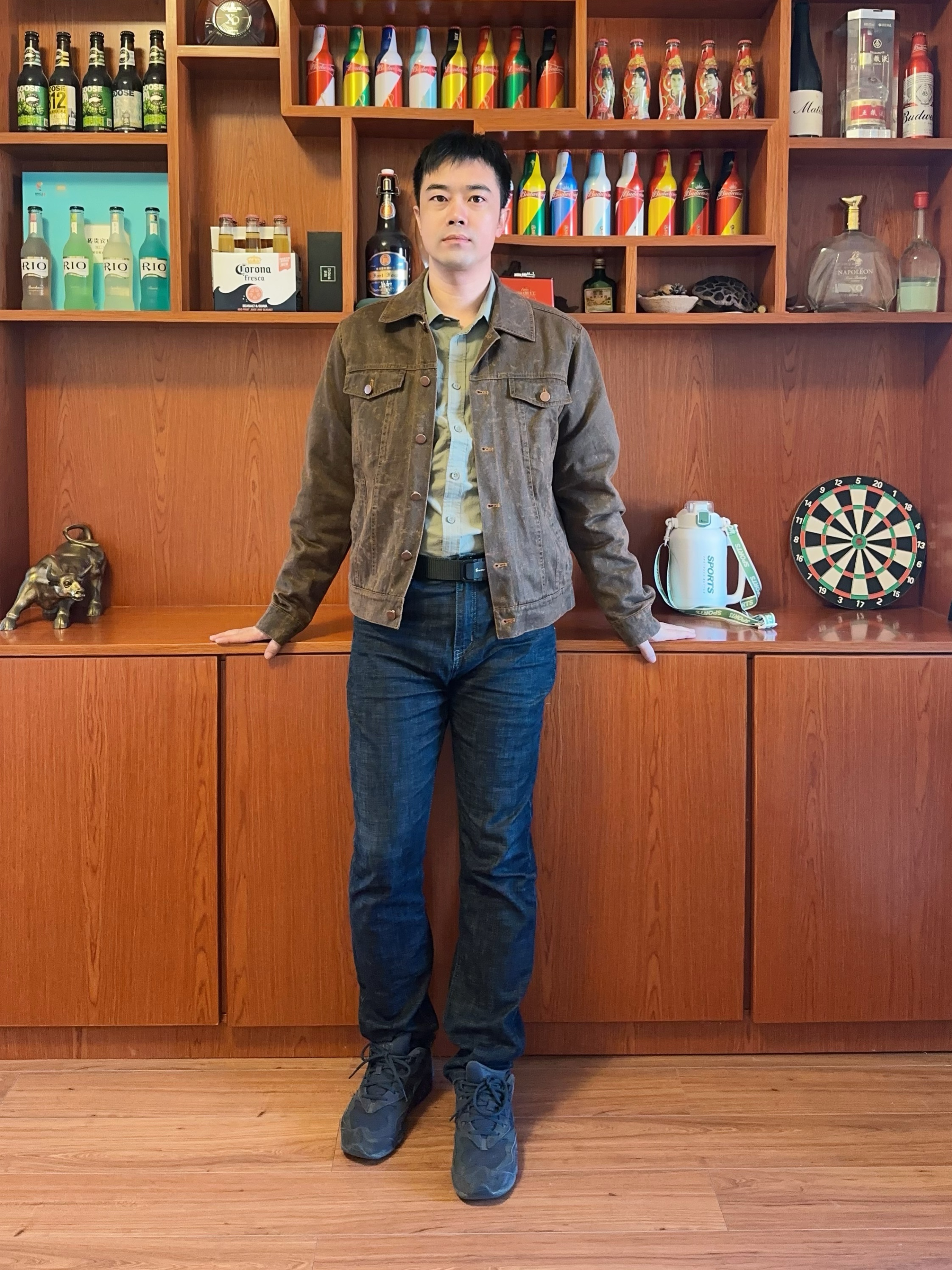 美式复古痞帅高级感皮衣夹克