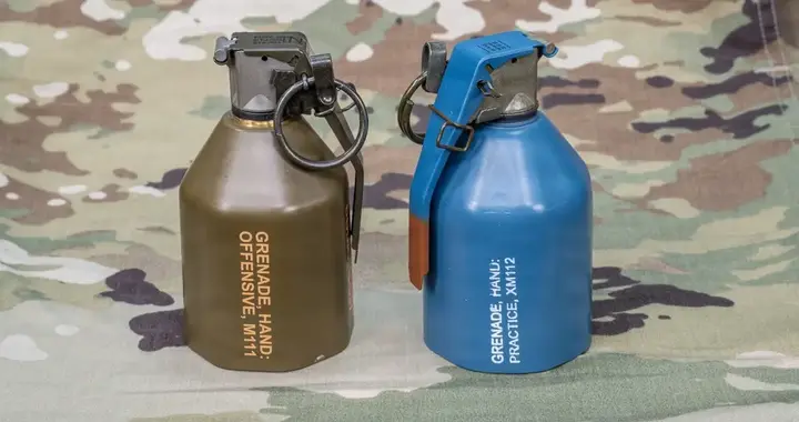 美国新型M111手榴弹