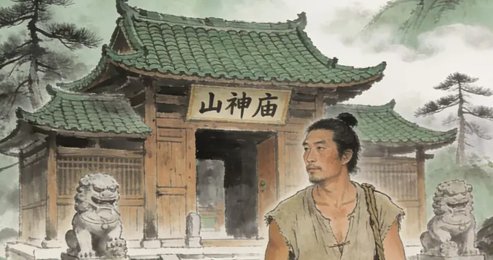 《樵夫怒毁山神》