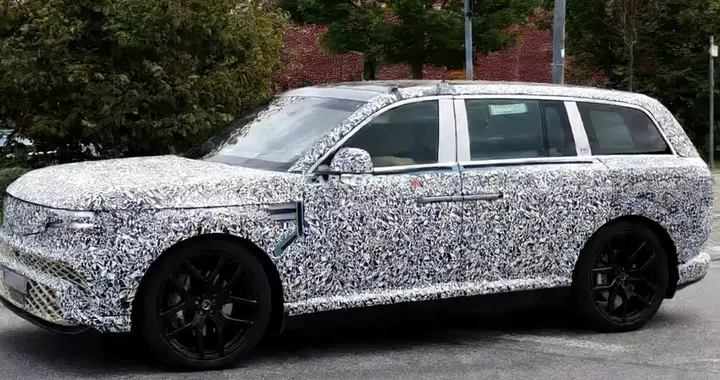 捷尼赛思GV90谍照曝光 对开门＋四座布局