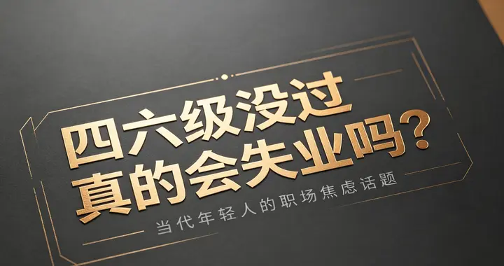 四六级没过真的会失业吗？10年求职老博主说透真相