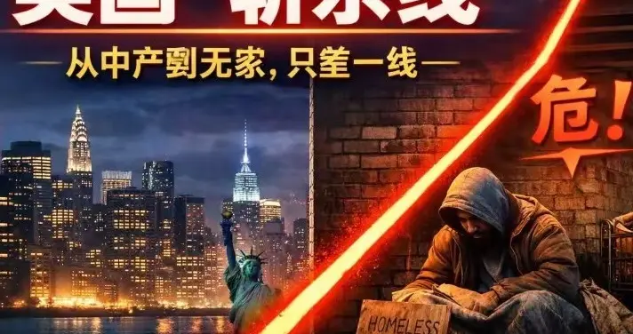 美国社会的内核仍然是奴隶制，只不过换了一个漂亮的外壳而已