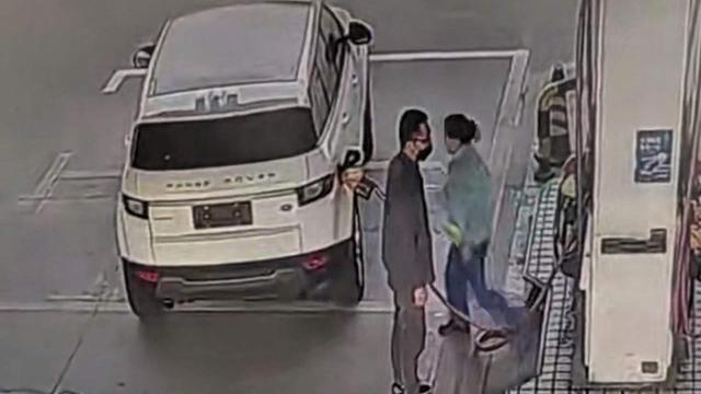 清茶Zy：加油站逃单的无牌路虎男子已被警