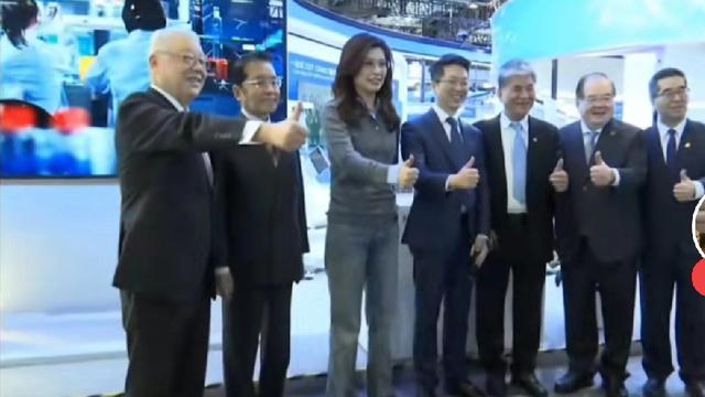 灵山儿119：郑丽文参观中关村，考察了台