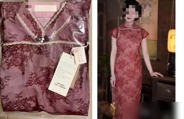 实体店和直播间旗袍差在哪？看完对比我悟了！