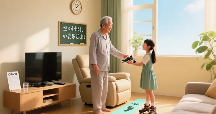 65岁后，多坐4小时会要命吗？抑郁和久坐，哪一个更可怕？