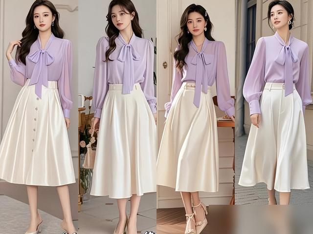 为啥说“衬衫+半裙”是普通女生春夏本命搭？