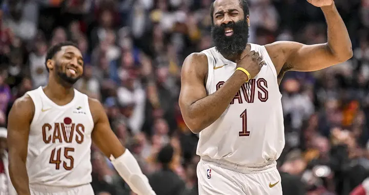 上半场0分？哈登下半场20分带领骑士15分逆转鹈鹕！米切尔致命2+1