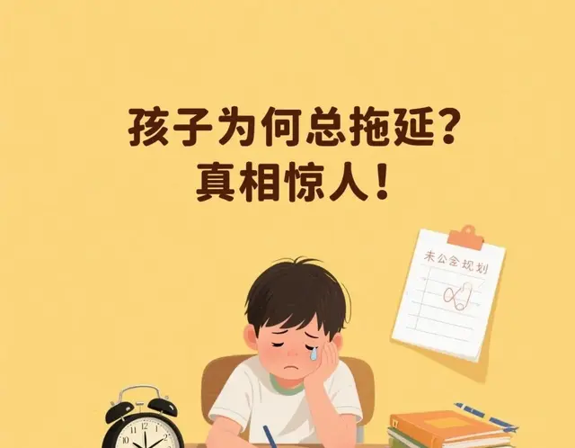 孩子拖延成“谜案”，威胁奖励都失效，“拖延小精灵”到底怕啥？