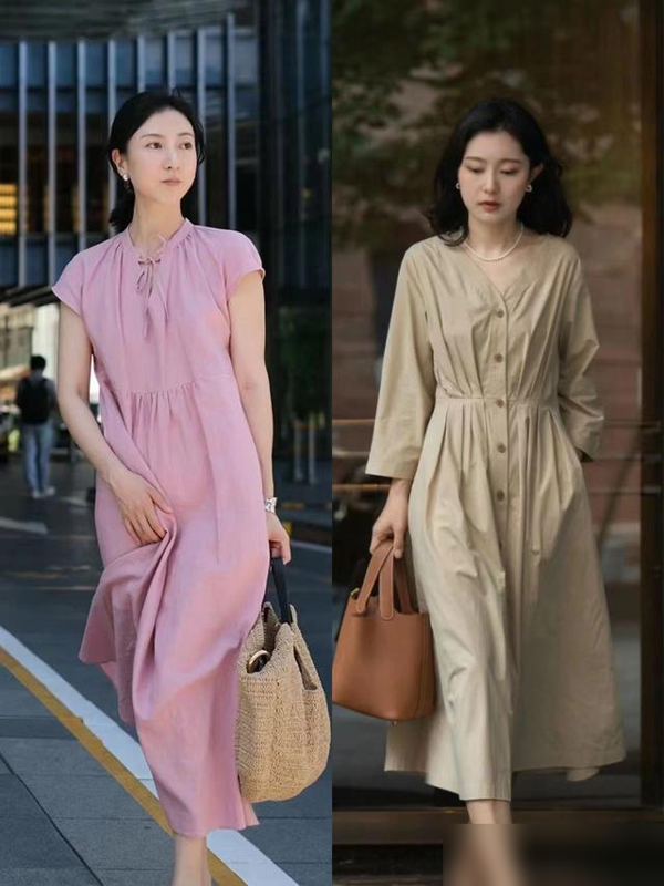 50+女性别乱穿！衣松裙过膝，才是高级体面的打开方式