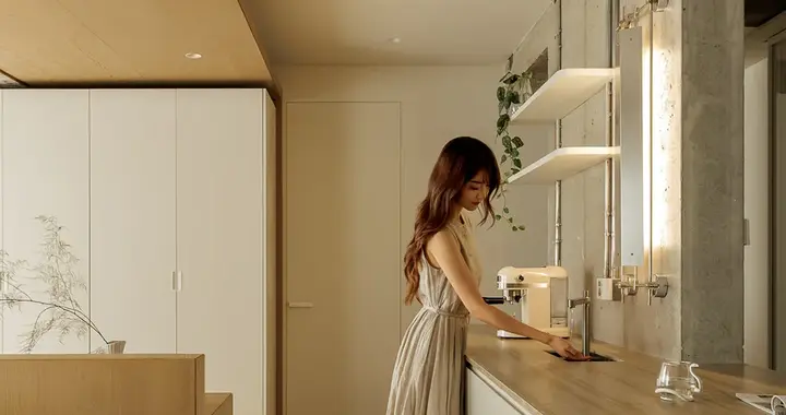 一对新婚夫妻的婚房