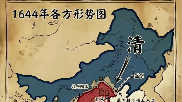 宝木闲谈：1644年，天下四分，胜败为何