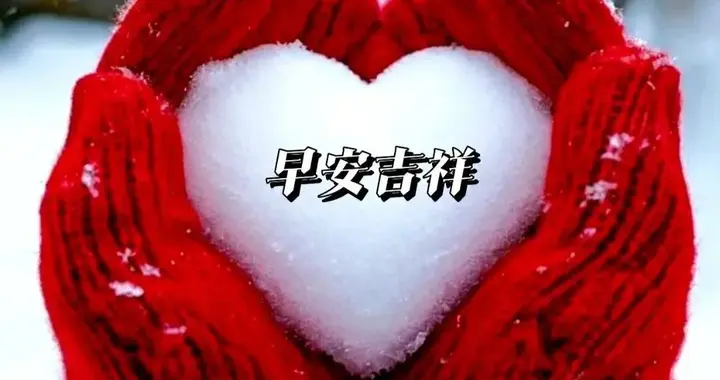 白雪覆大地，瑞雪照丰年，早安，愿君冬日安康，四季皆好