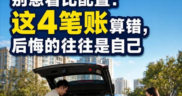 15万预算买SUV，别急着比配置：这4笔账算错，后悔的往往是自己