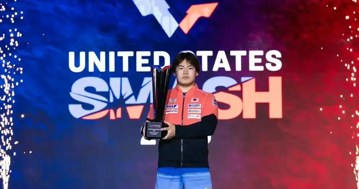 WTT美国大满贯夺冠 松岛辉空接受专访，如果洛杉矶夺冠后就退役